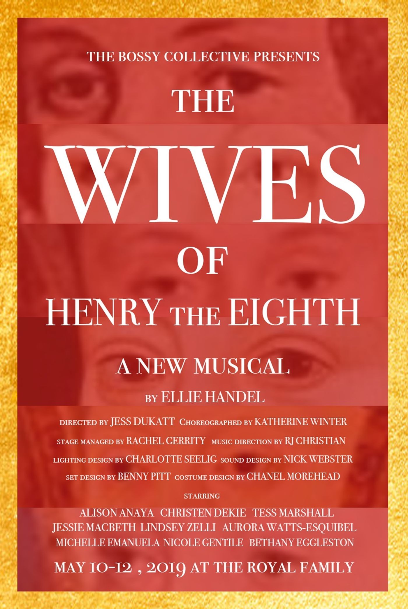 The Bossy Collective Presents New Musical THE WIVES OF HENRY THE EIGHTH  Image
