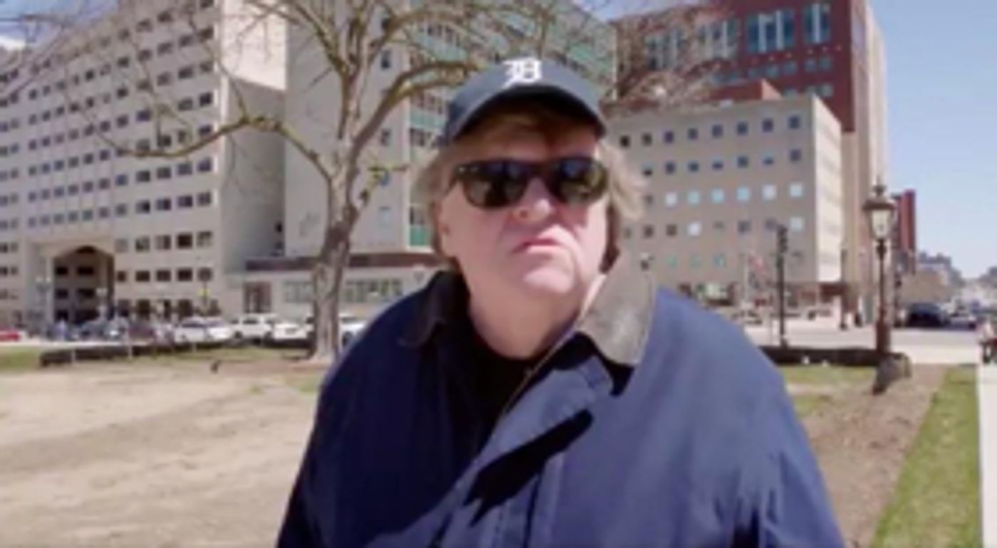 Michael Moore Gives Early Look at New Documentary FAHRENHEIT Today  Image