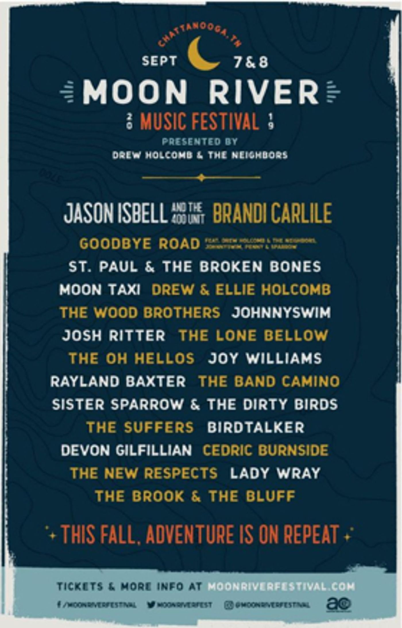 Moon River Music Festival Announces 2019 Lineup  Image