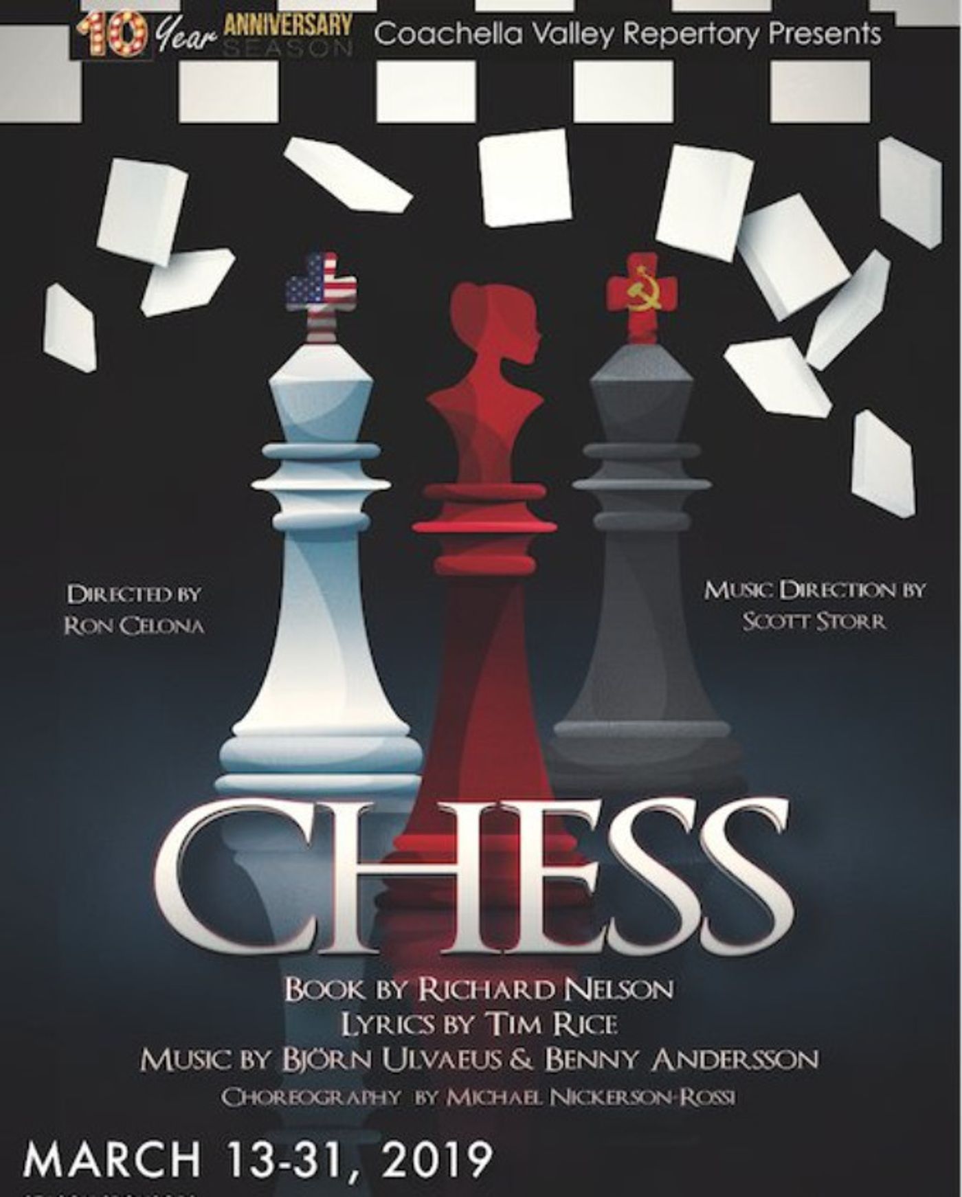 CHESS Comes To CV Rep Theater 3/13  Image