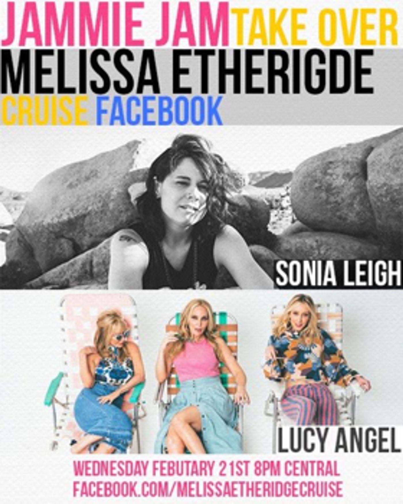 Lucy Angel Gear Up for Melissa Etheridge Cruise with Special Edition of Jammie Jam  Image