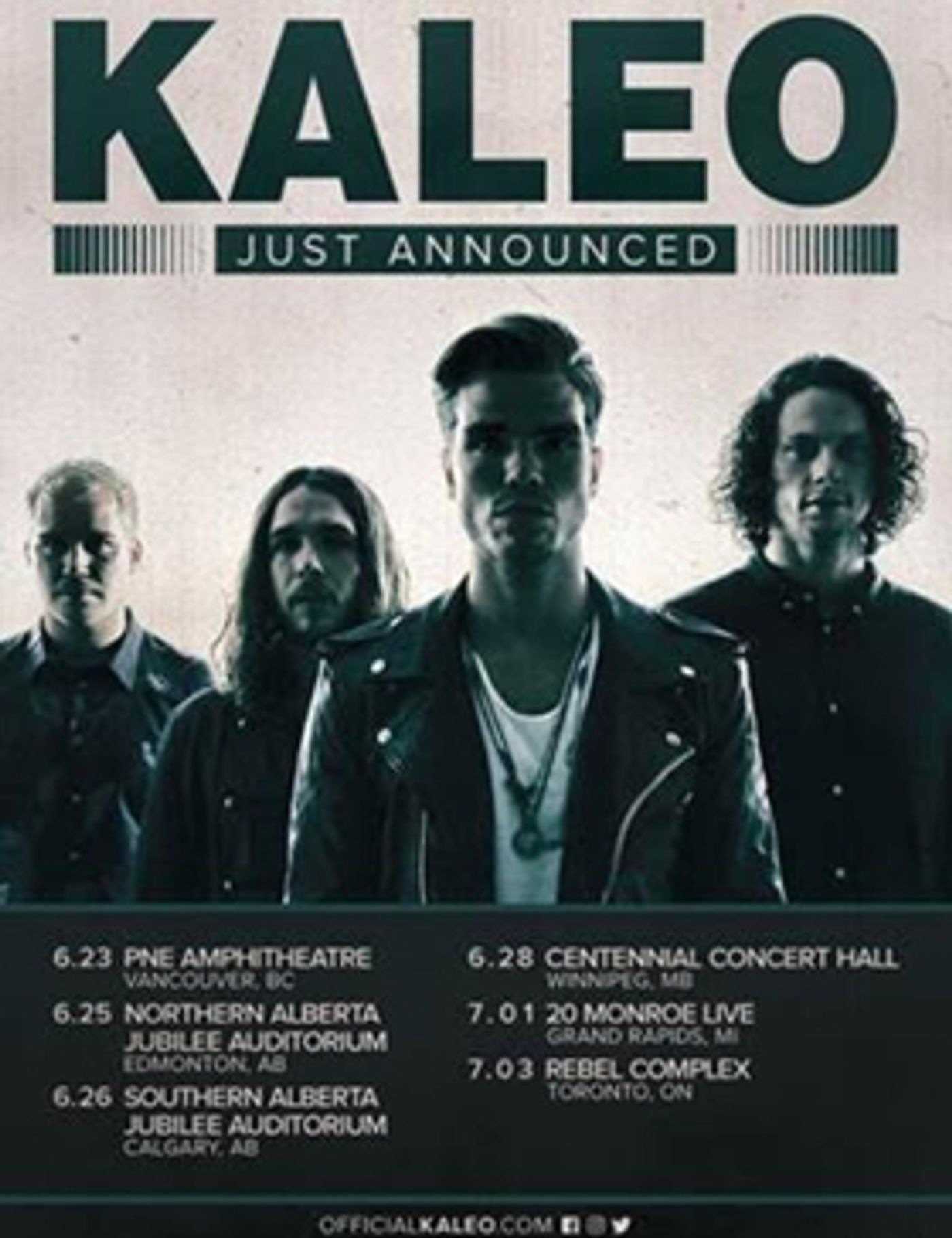 Kaleo Announce North American Tour Kaleo Announce North American Tour Image