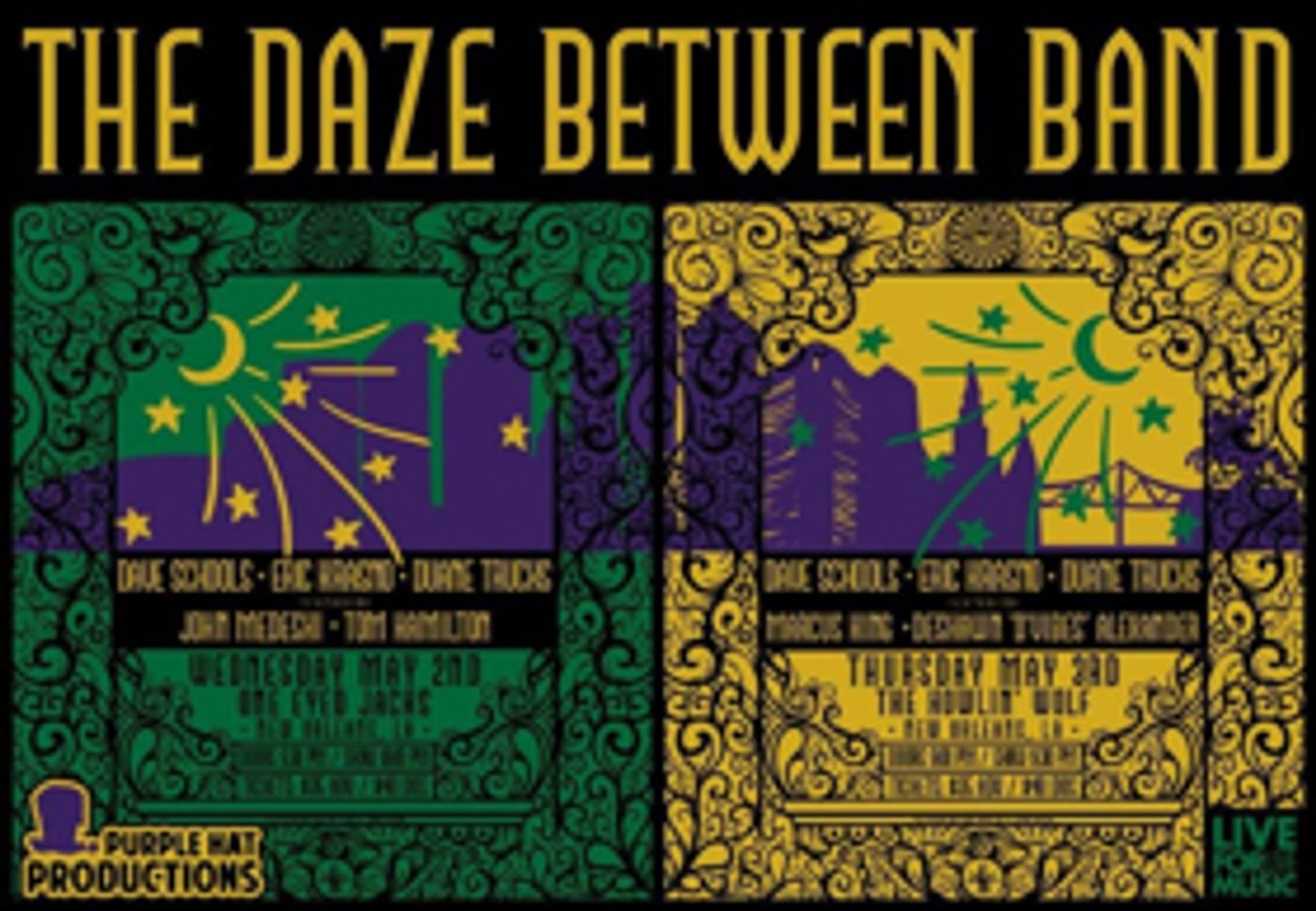 Eric Krasno, Duane Trucks, Dave Schools, John Medeski And More Team Up For DAZE BETWEEN Jazz Fest Shows Eric Krasno, Duane Trucks, Dave Schools, John Medeski And More Team Up For DAZE BETWEEN Jazz Fest Shows Image
