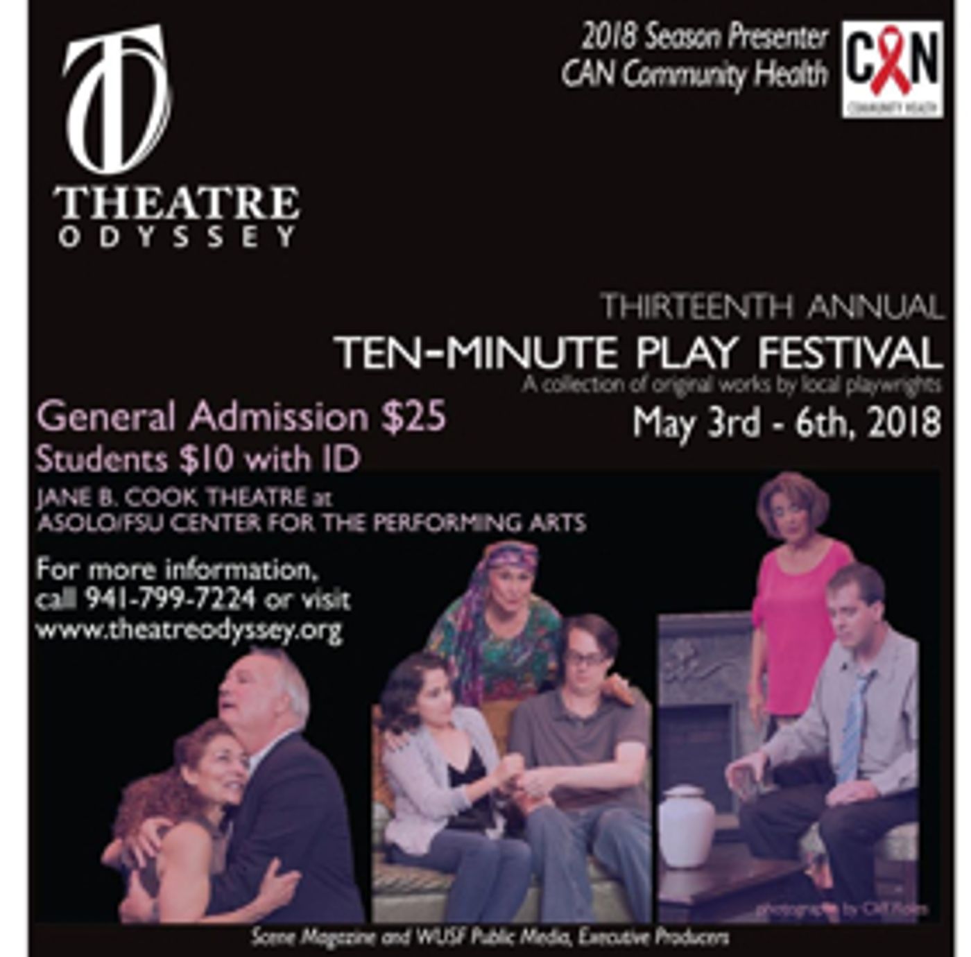 Casts and Directors Announced For Theatre Odyssey's 2018 Ten-Minute Play Festival Casts and Directors Announced For Theatre Odyssey's 2018 Ten-Minute Play Festival Image