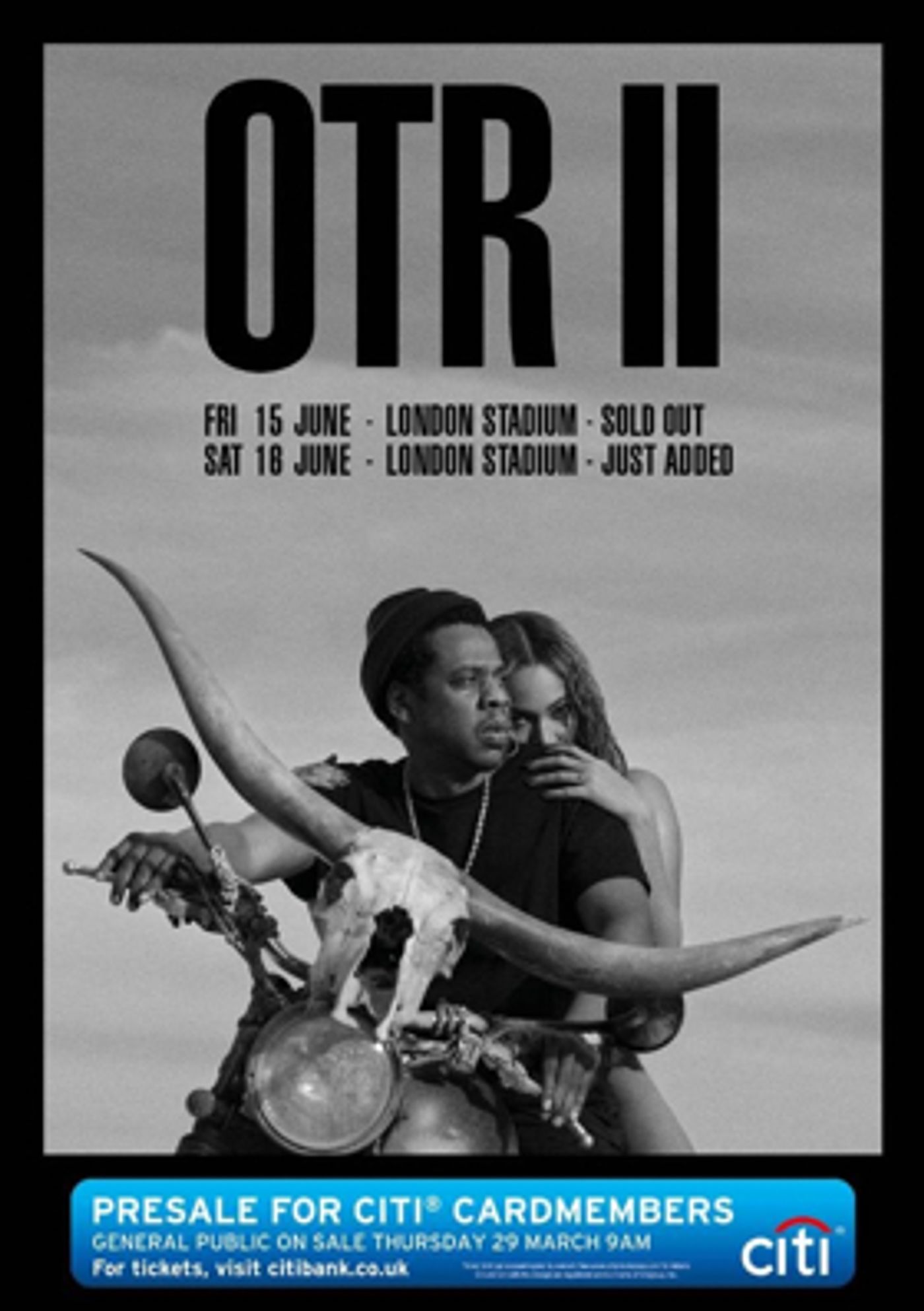JAY-Z & Beyonce Announce Additional OTR II Tour Dates Due To Overwhelming Demand  Image