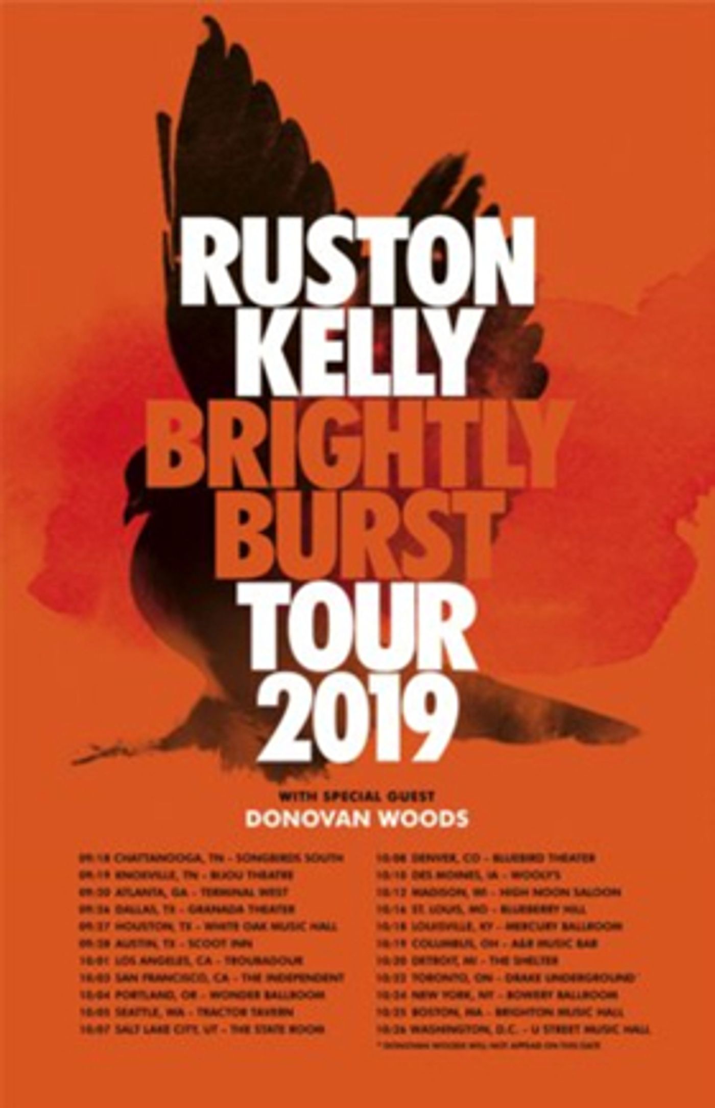 Ruston Kelly Announces Fall Headline Tour  Image
