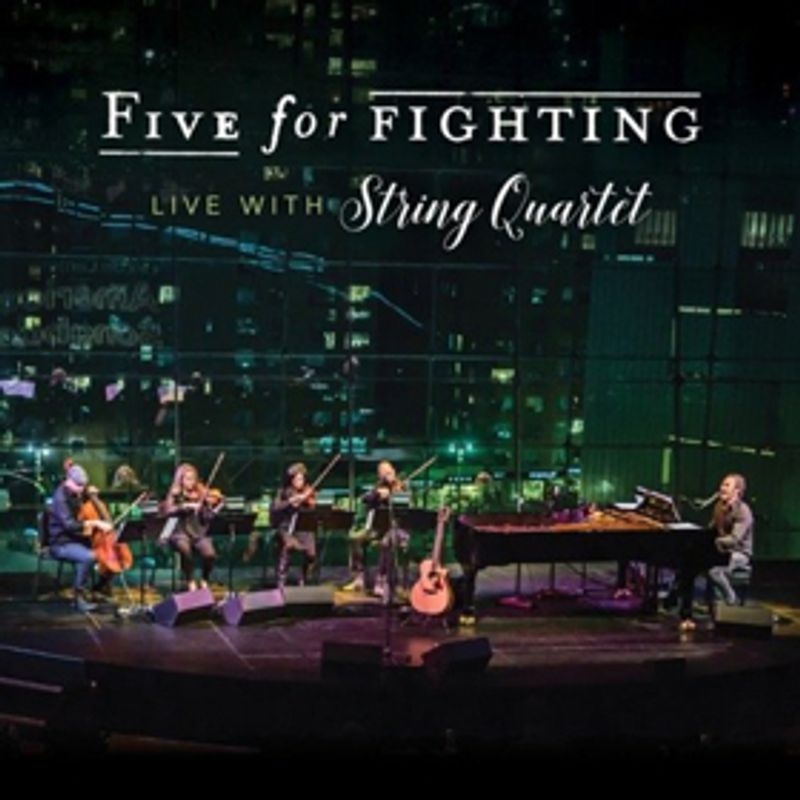 Five For Fighting to Release New Album 'Five For Fighting Live With String Quartet' Image