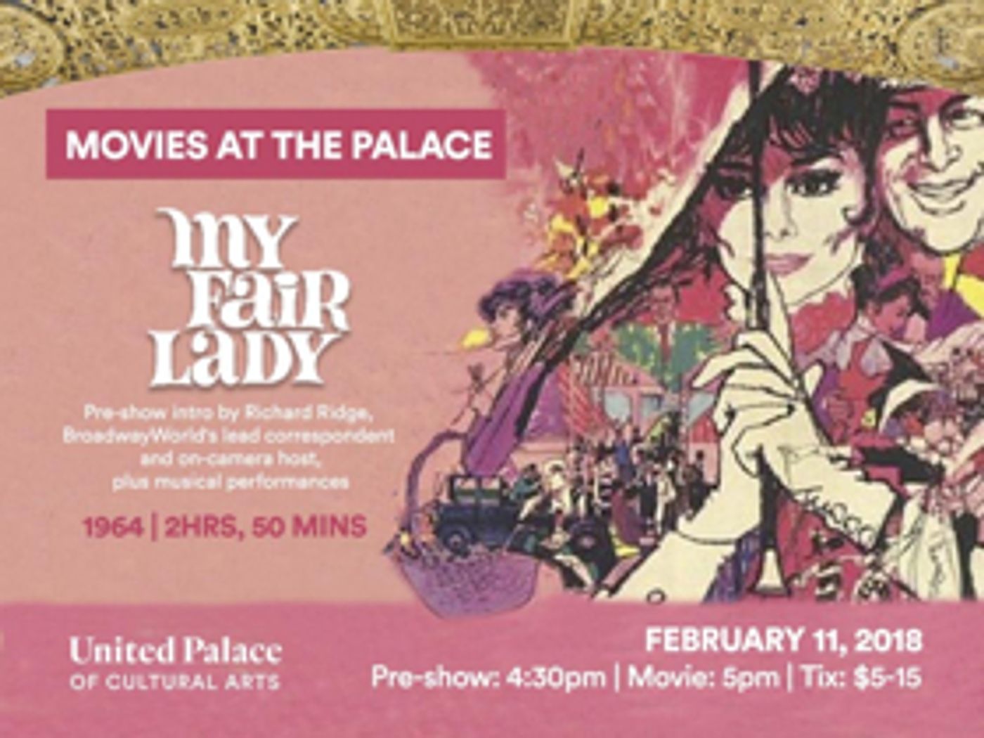 Richard Ridge Will Host NYC Screening of MY FAIR LADY  Image