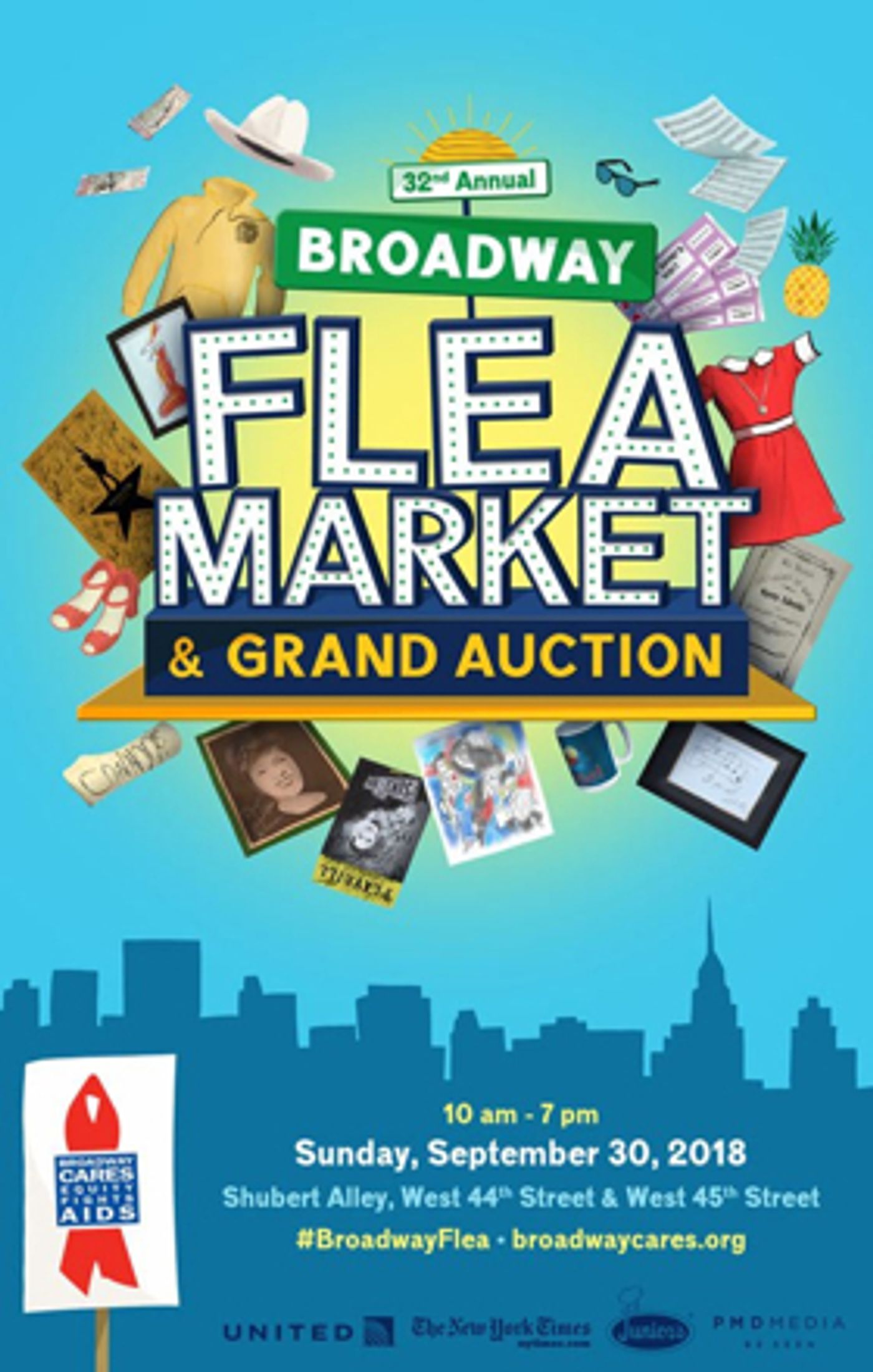 Early Bidding Now Open For Walk-On Roles, VIP Tickets, and More At The Broadway Flea Market And Grand Auction Early Bidding Now Open For Walk-On Roles, VIP Tickets, and More At The Broadway Flea Market And Grand Auction Image