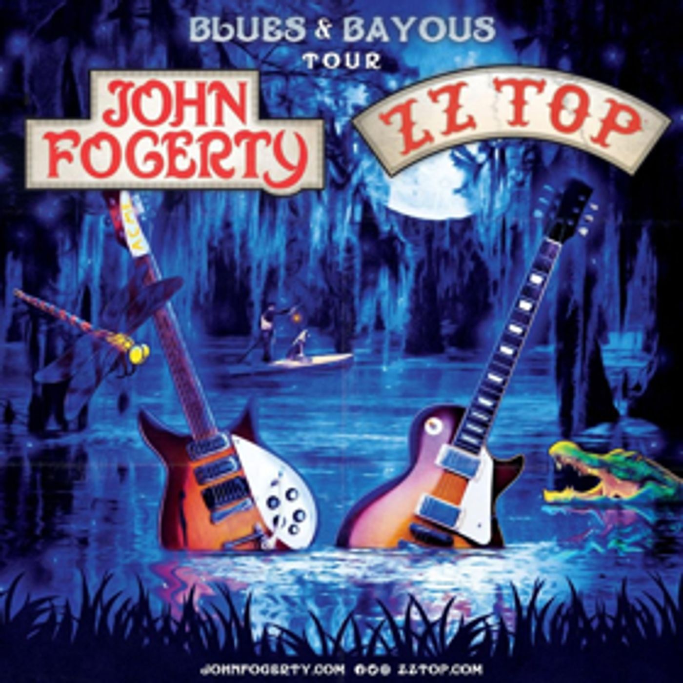 John Fogerty & ZZ Top Announce BLUES AND BAYOUS TOUR Launching May 25th John Fogerty & ZZ Top Announce BLUES AND BAYOUS TOUR Launching May 25th Image