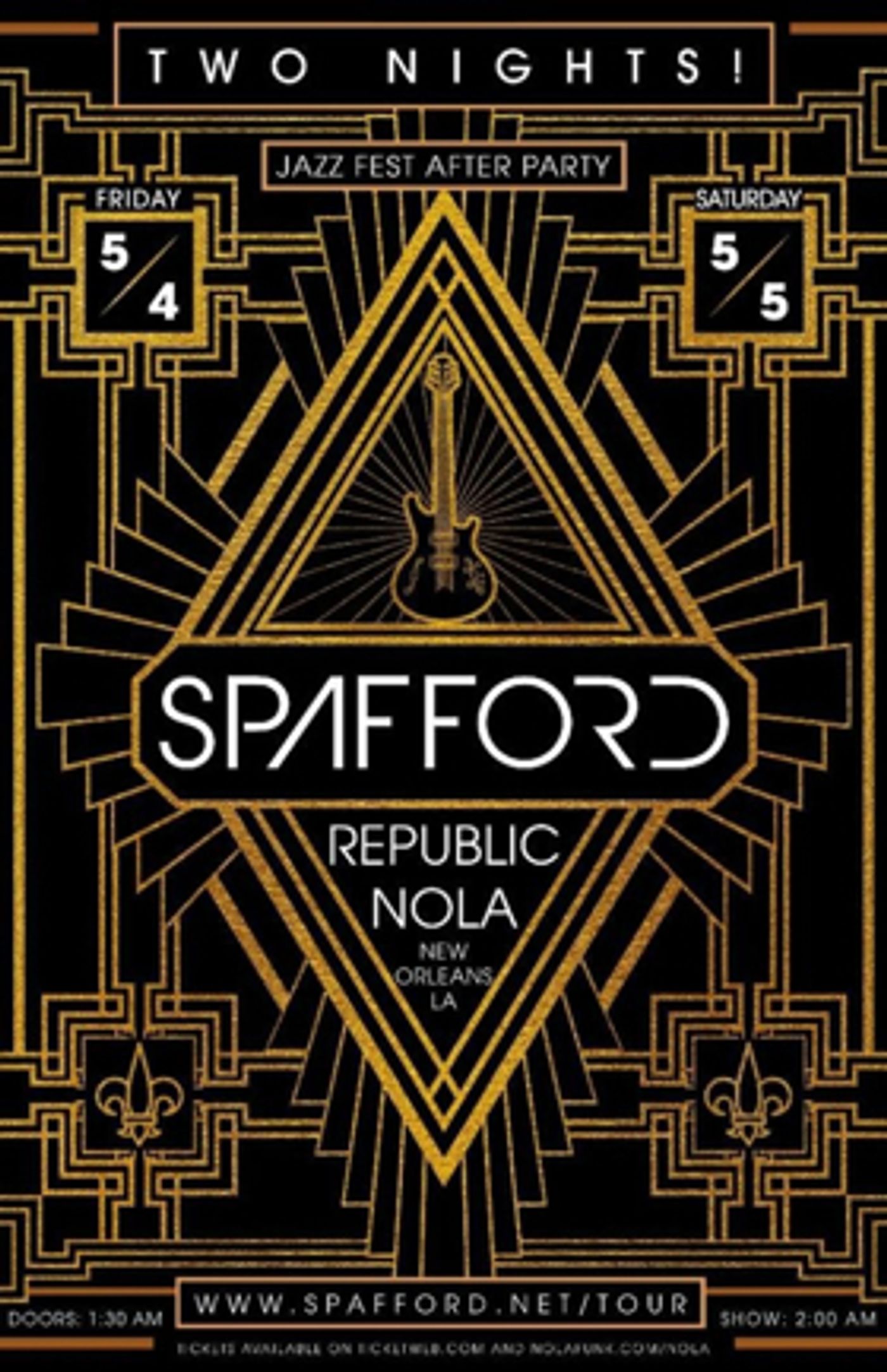 Spafford Announces Two Jazz Fest After Parties In New Orleans Spafford Announces Two Jazz Fest After Parties In New Orleans Image