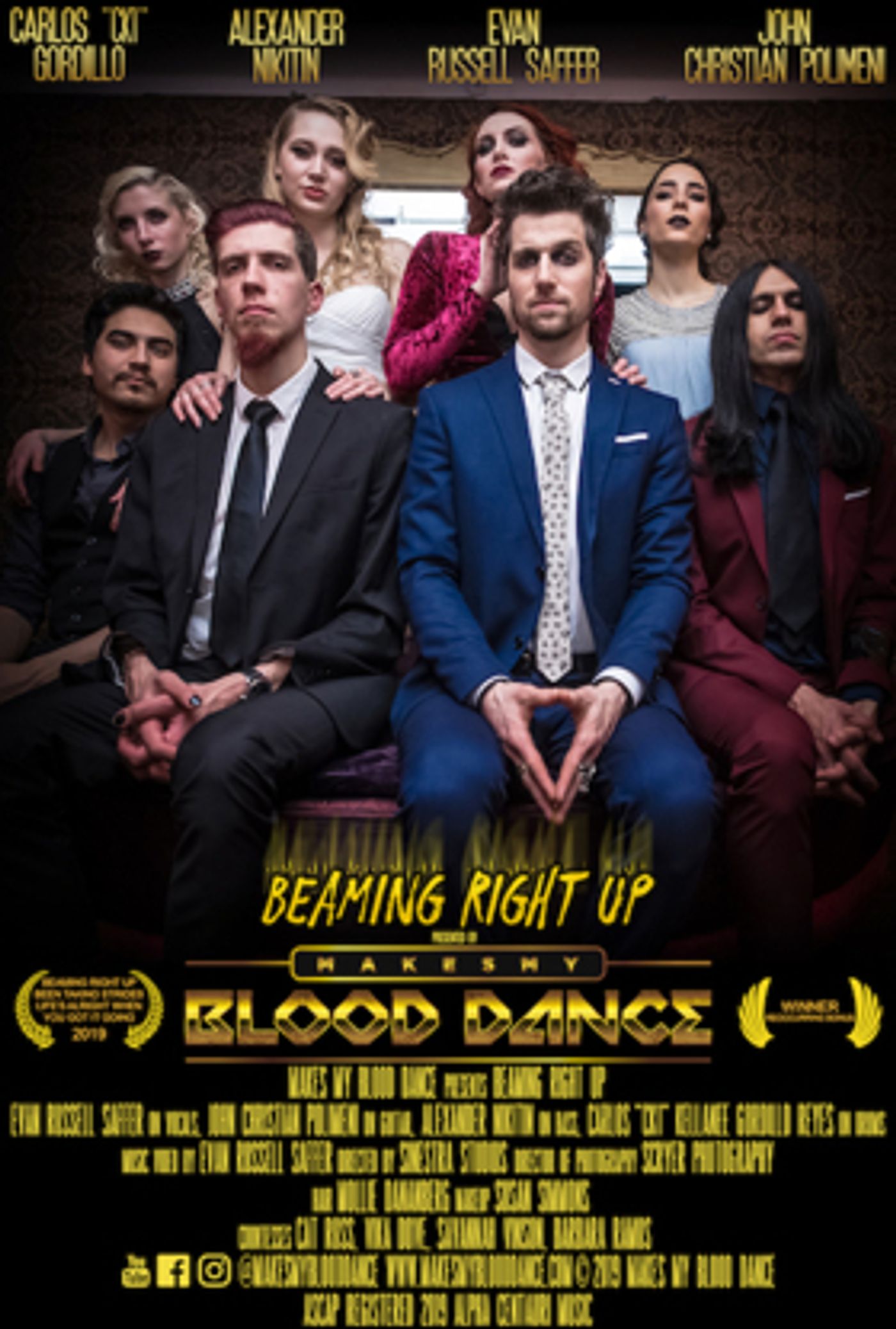 Brooklyn's Makes My Blood Dance Drop New BEAMING RIGHT UP Music Video  Image