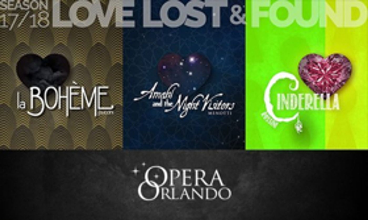 Second Half of Opera Orlando's LOVE LOST AND FOUND Season Bolstered by New Events Second Half of Opera Orlando's LOVE LOST AND FOUND Season Bolstered by New Events Image
