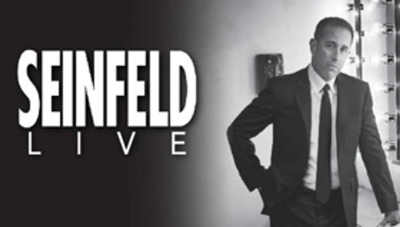 Jerry Seinfeld Brings SEINFELD LIVE Back to Hollywood Pantages Theatre this November  Image