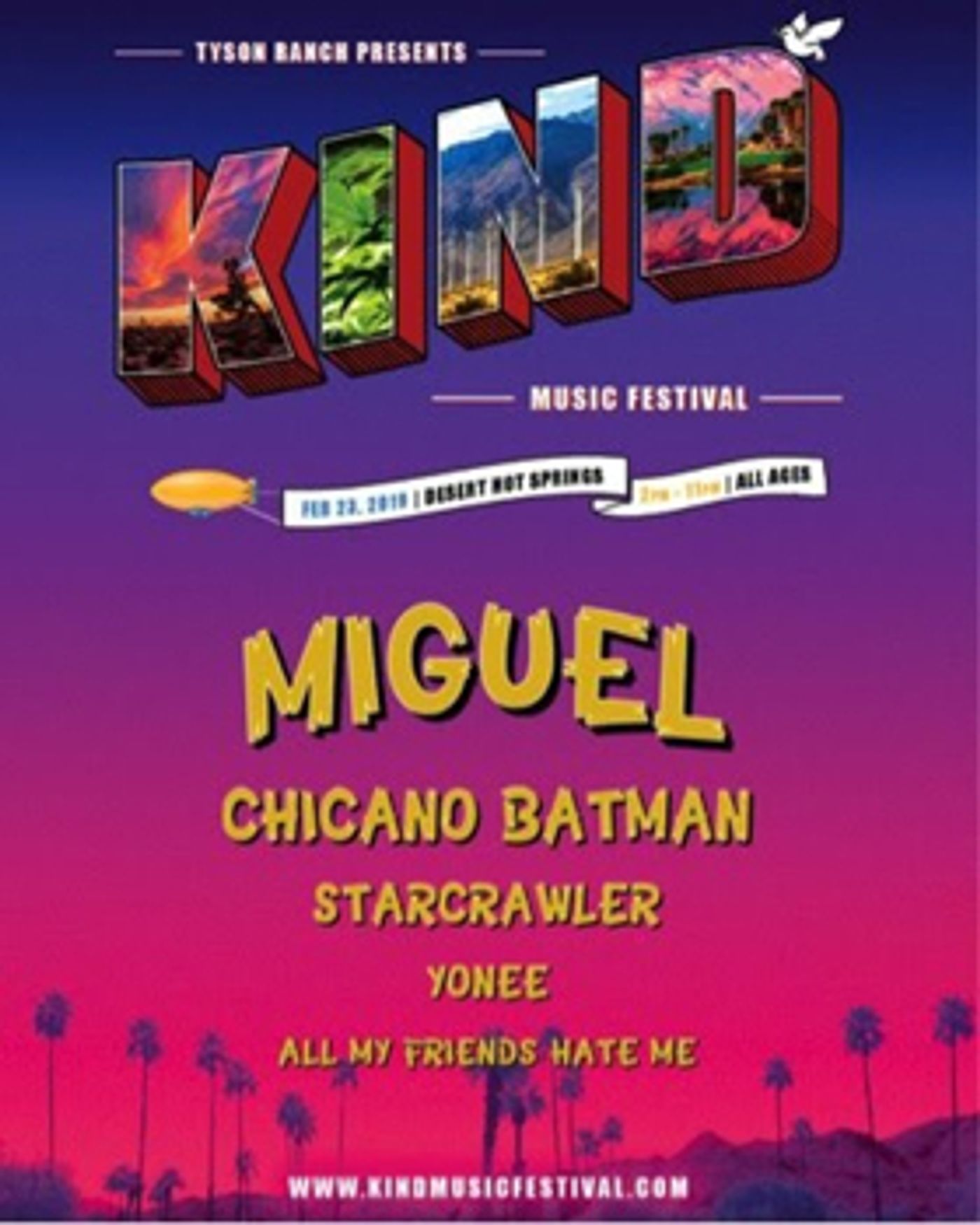 Kind Music Festival Reveals Line-Up Kind Music Festival Reveals Line-Up Image