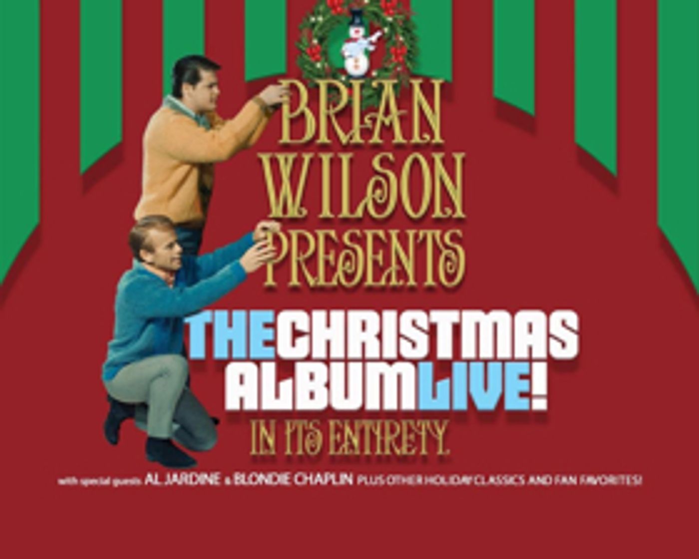 Van Wezel Announces Brian Wilson Van Wezel Announces Brian Wilson Image