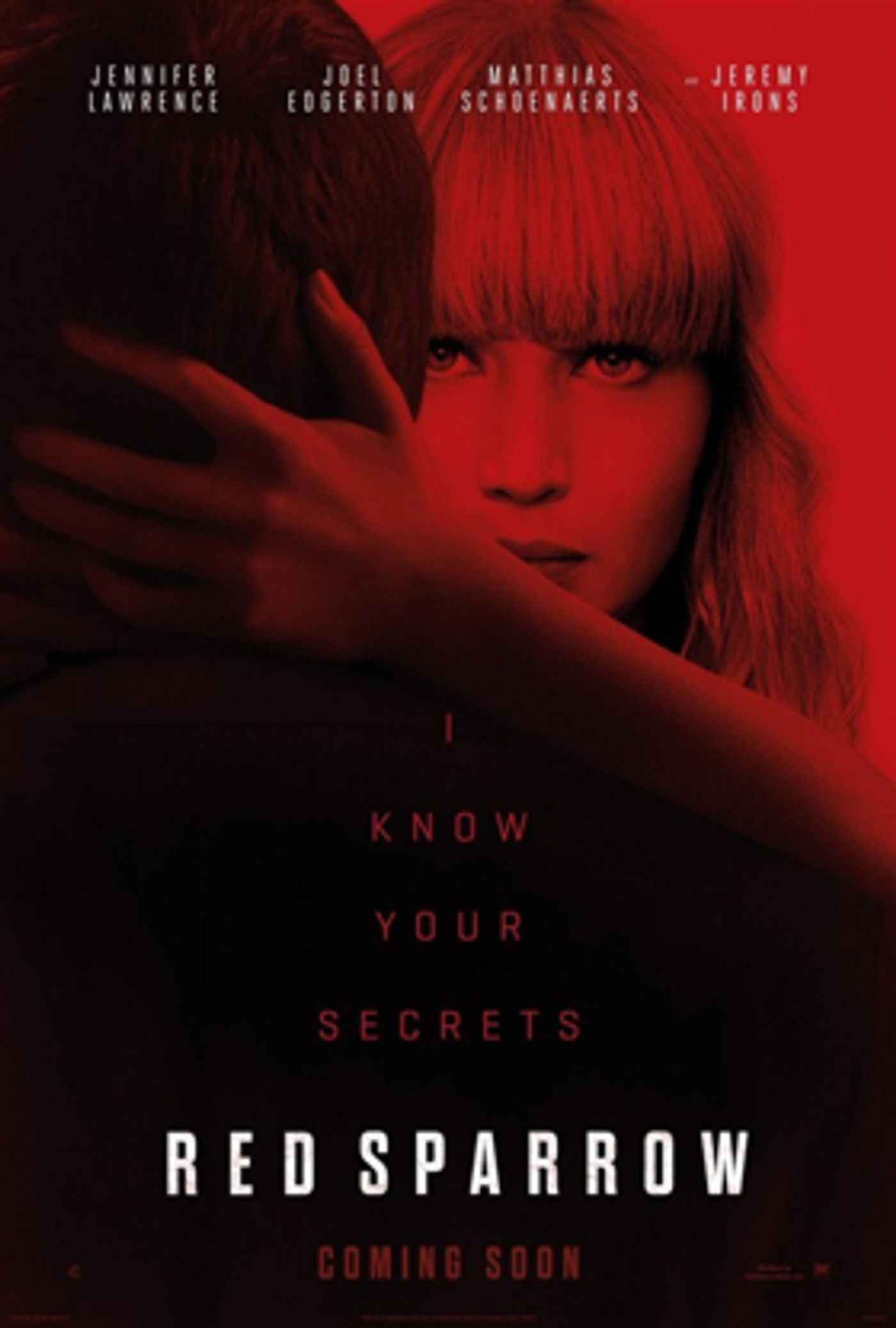 Academy Award Winner Jennifer Lawrence Stars in RED SPARROW, Arriving on DVD May 22 Academy Award Winner Jennifer Lawrence Stars in RED SPARROW, Arriving on DVD May 22 Image