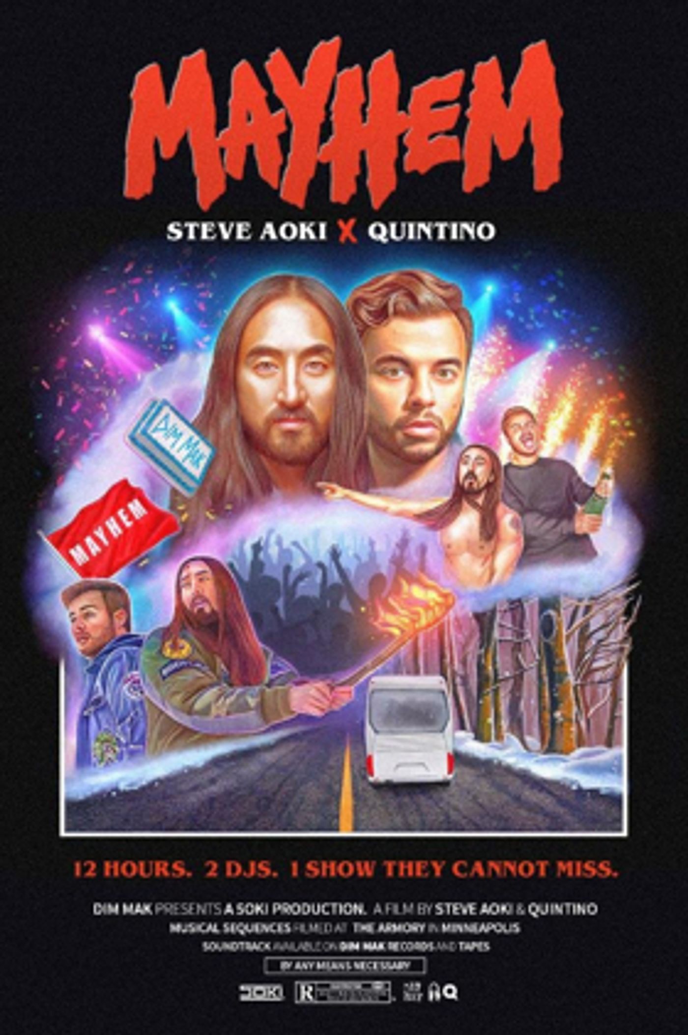 Steve Aoki & Quintino Create MAYHEM On New Single  Image