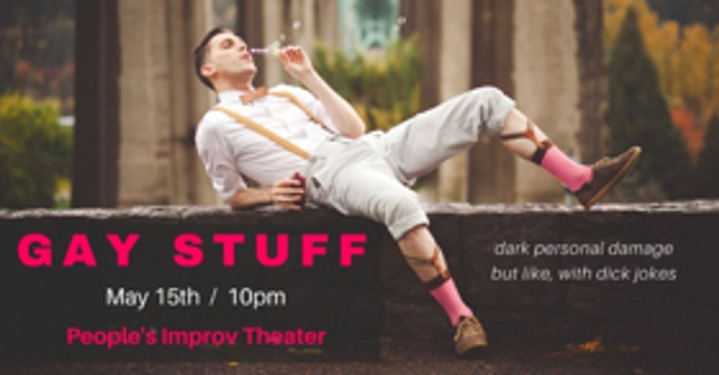 Gay Choreographer Comes Out... As Comedian Gay Choreographer Comes Out... As Comedian Image