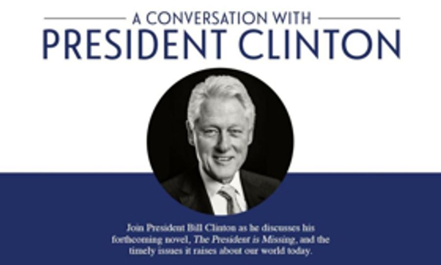 Fox Theatre Presents A Conversation with President Bill Clinton Image