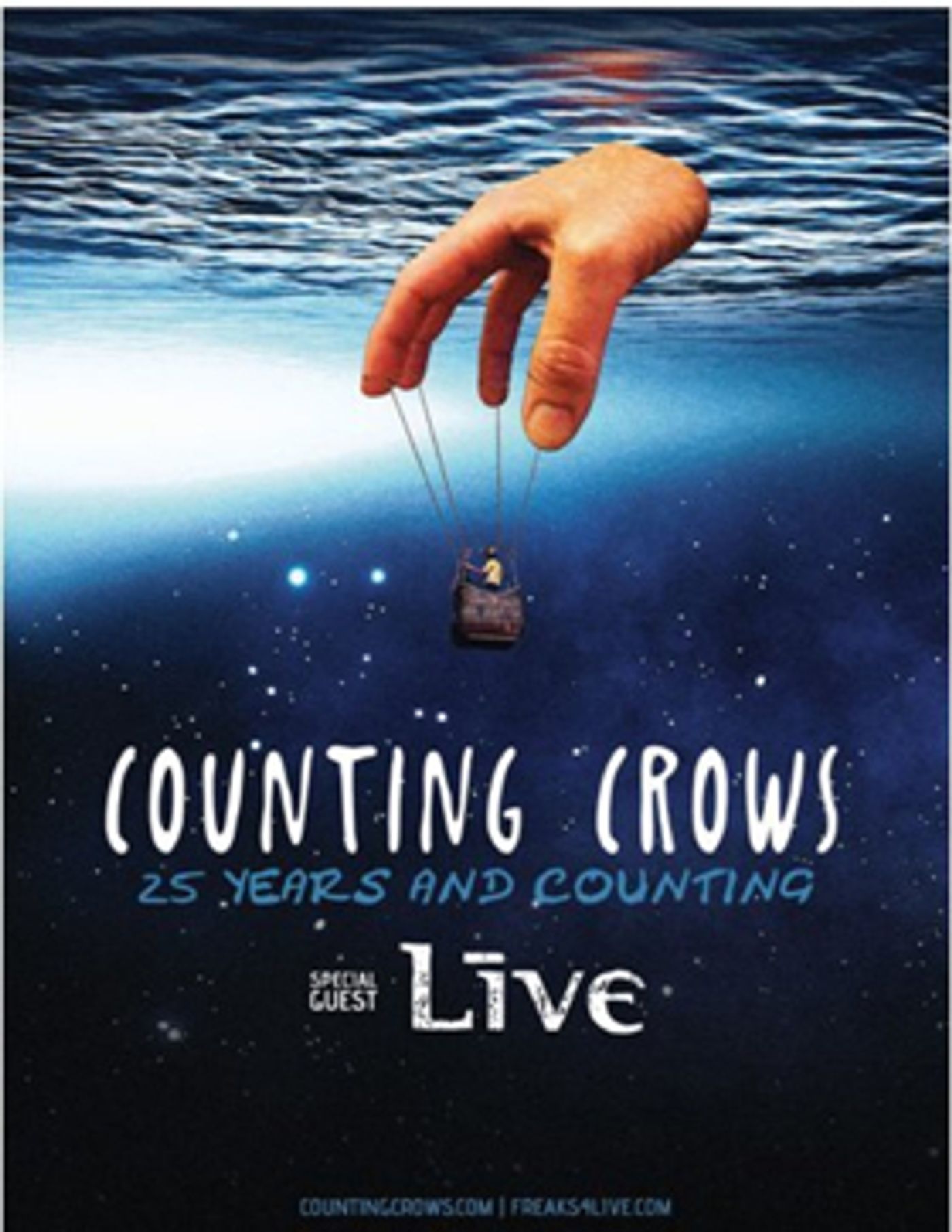 +LIVE+ & Counting Crows Announce 2018 Summer Tour +LIVE+ & Counting Crows Announce 2018 Summer Tour Image