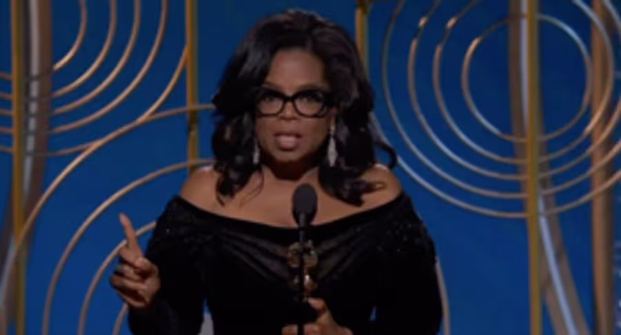 VIDEO: Oprah Winfrey Gives Empowering Speech at Golden Globes Image