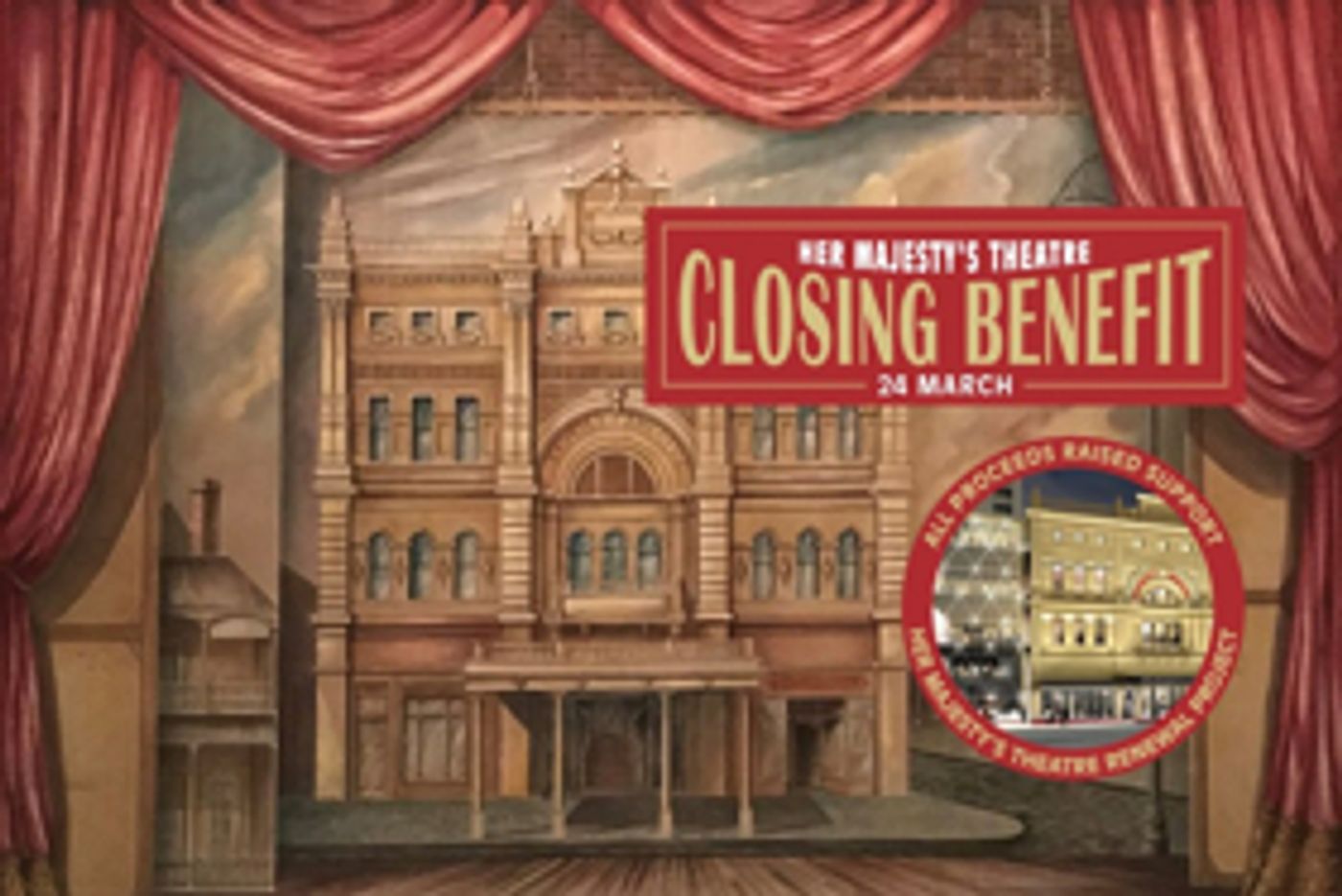 Her Majesty's Theatre Will Hold Closing Night Benefit Before Closing for Years-Long Renovation Her Majesty's Theatre Will Hold Closing Night Benefit Before Closing for Years-Long Renovation Image