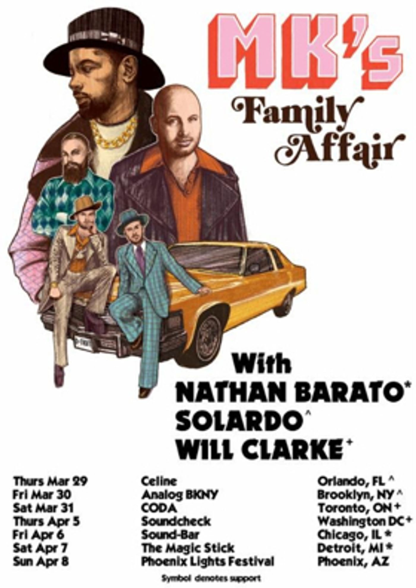 MK Announces FAMILY AFFAIR Tour and Miami Music Week Shows  Image