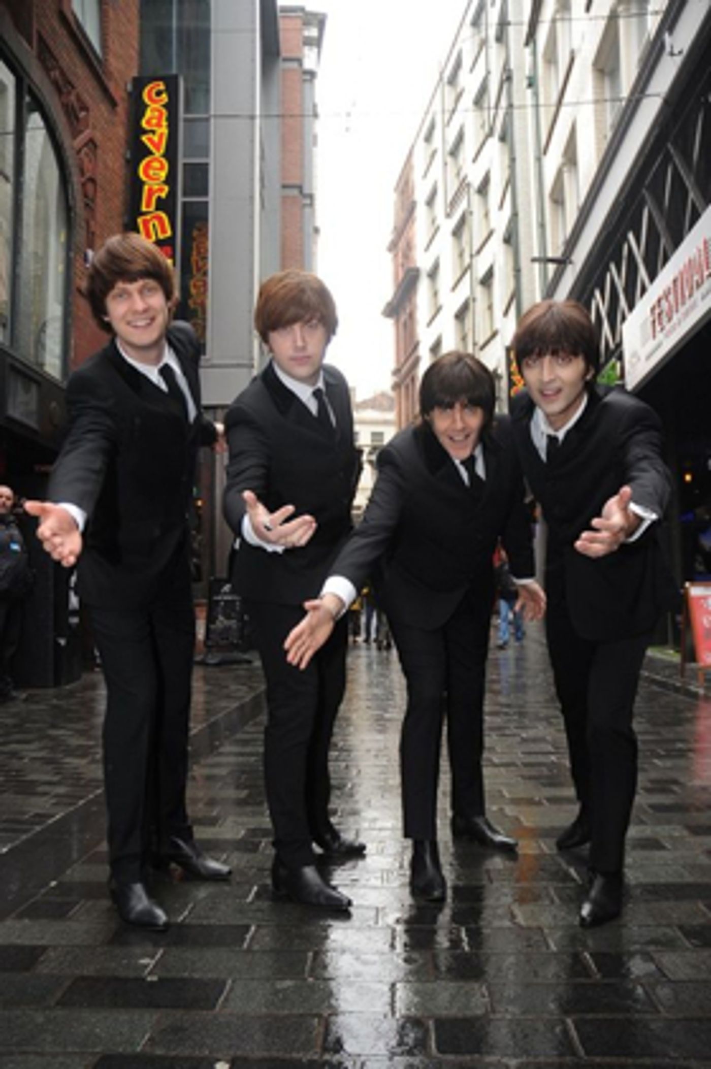 The Cast of LET IT BE Explores Liverpool Before UK Tour Opening The Cast of LET IT BE Explores Liverpool Before UK Tour Opening Image