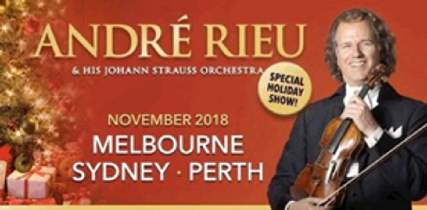 Tickets on Sale for André Rieu Australian Tour 2018  Image