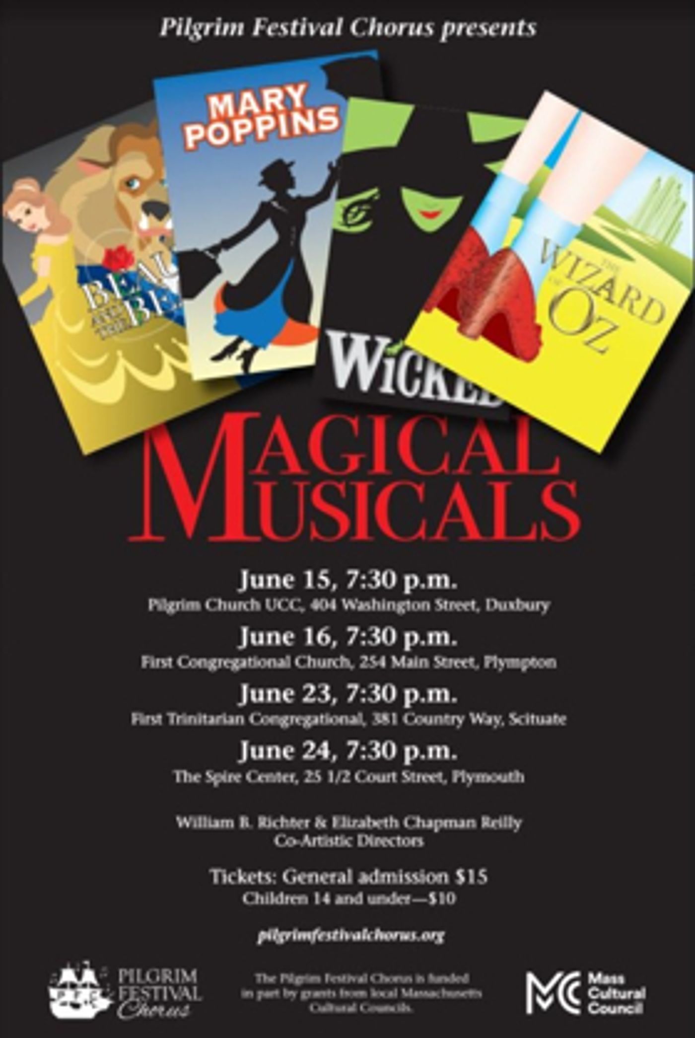 Pilgrim Festival Singers Presents Magical Musicals South Shore Summer Concert Series Pilgrim Festival Singers Presents Magical Musicals South Shore Summer Concert Series Image