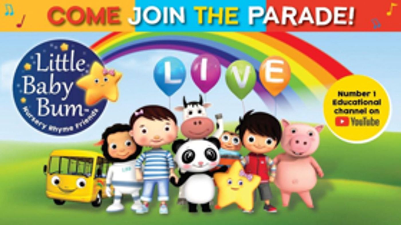 World Premiere Live Show Of YouTube Sensation LITTLE BABY BUM LIVE to Tour the UK  Image