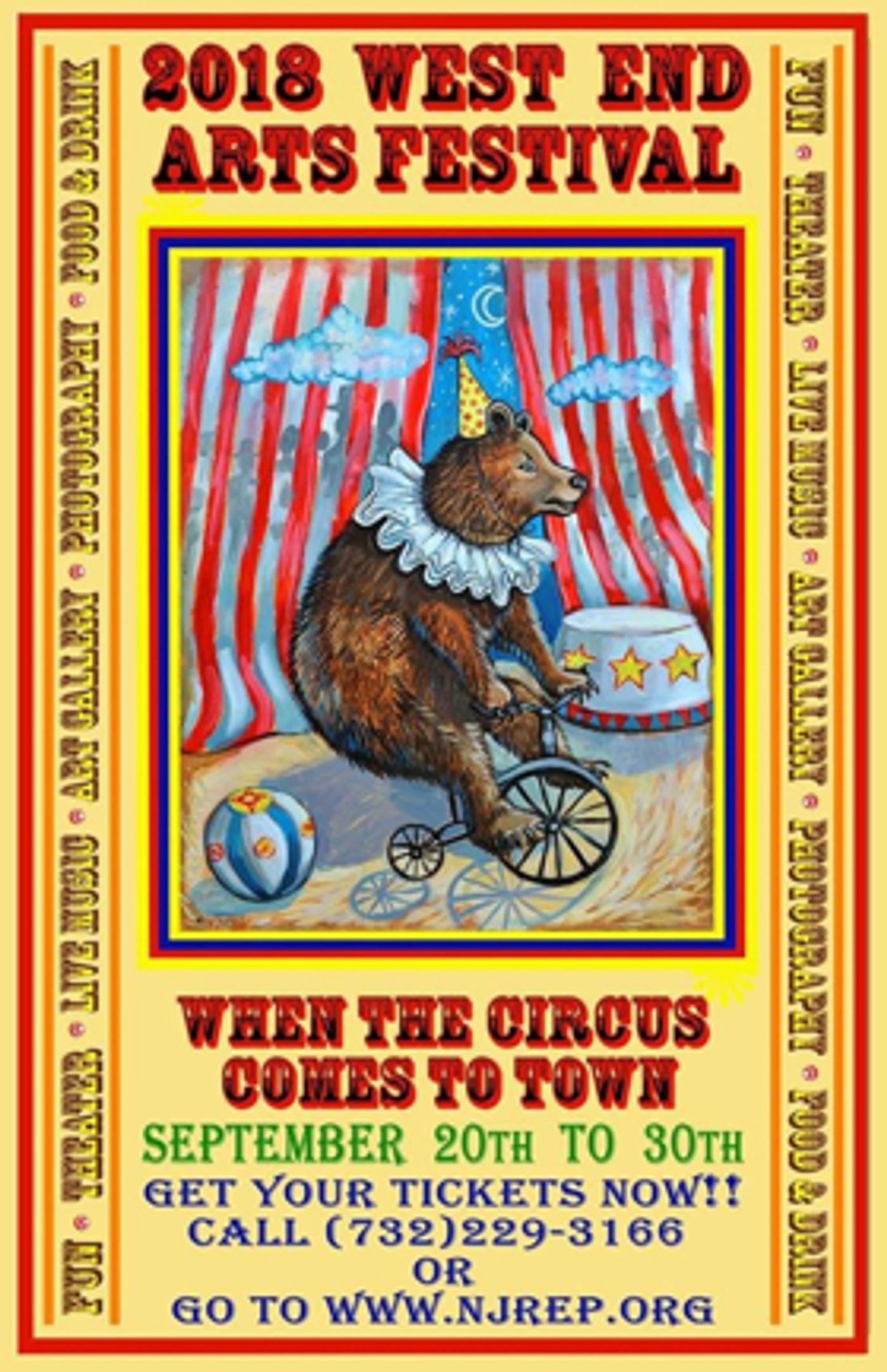 Gabor Barabas and NJ Reps WEST END FESTIVAL OF THE ARTS from 9/20 to 9/30  Image