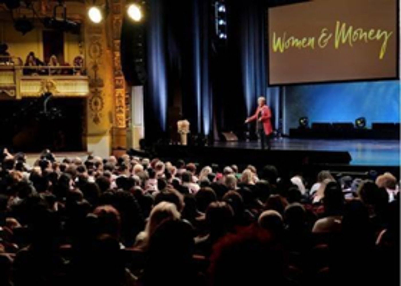 SUZE ORMAN AT THE APOLLO: WOMEN AND MONEY Special To Air Exclusively On OWN  Image