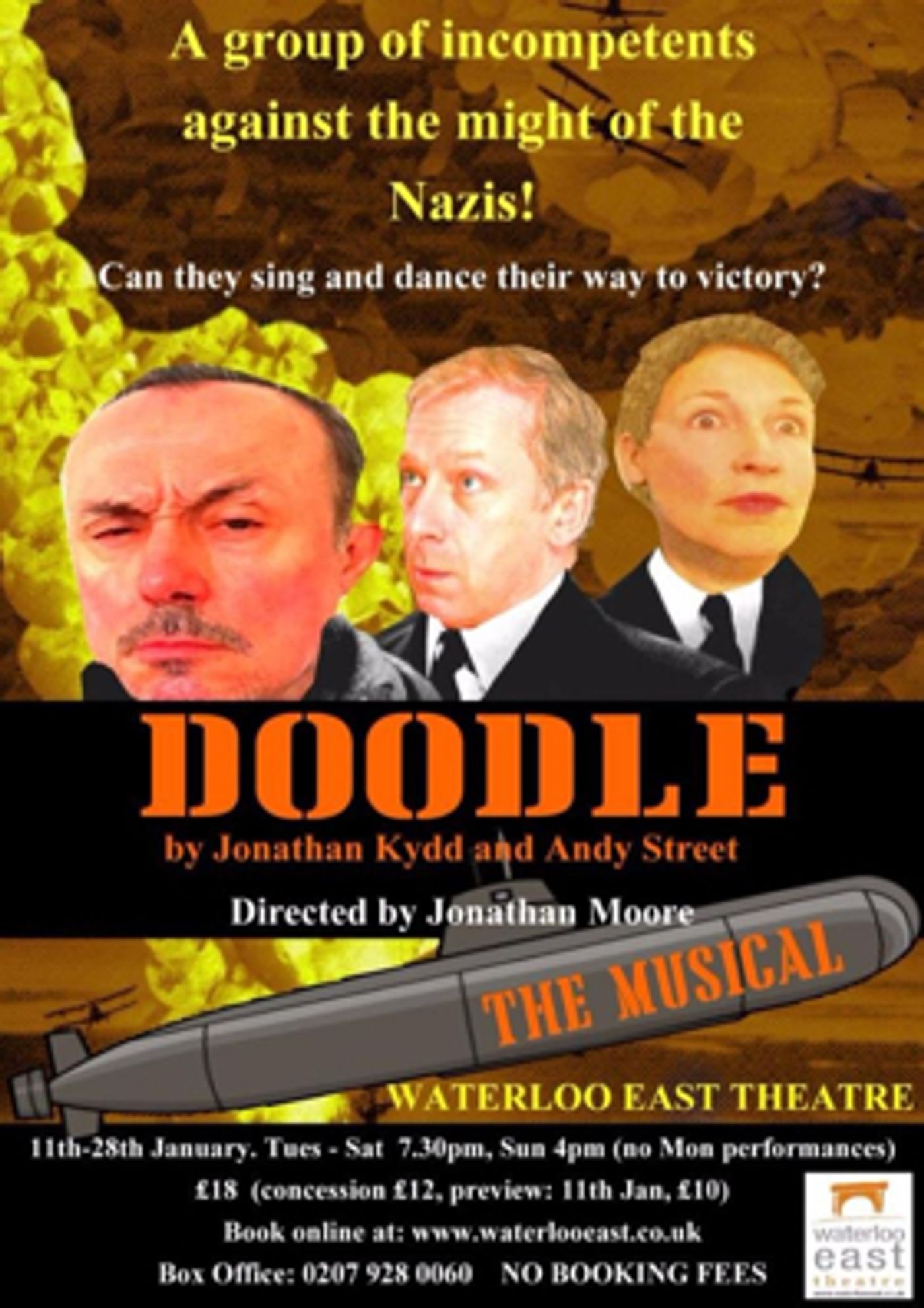 DOODLE - Comedy World War II Musical Comes To Waterloo East In 2018  Image