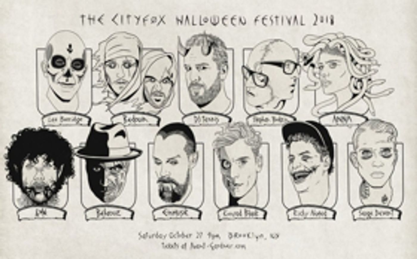 The Cityfox Halloween Festival to Feature Lee Burridge, Bedouin, DJ Tennis and More The Cityfox Halloween Festival to Feature Lee Burridge, Bedouin, DJ Tennis and More Image