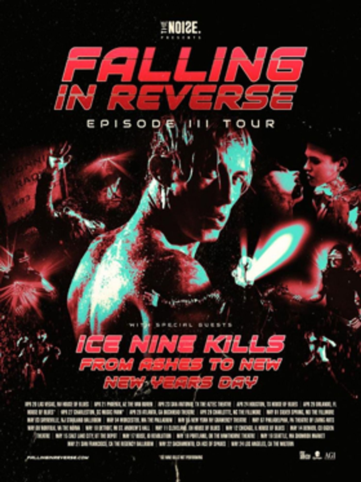 Falling In Reverse Announces Spring 2019 Tour  Image