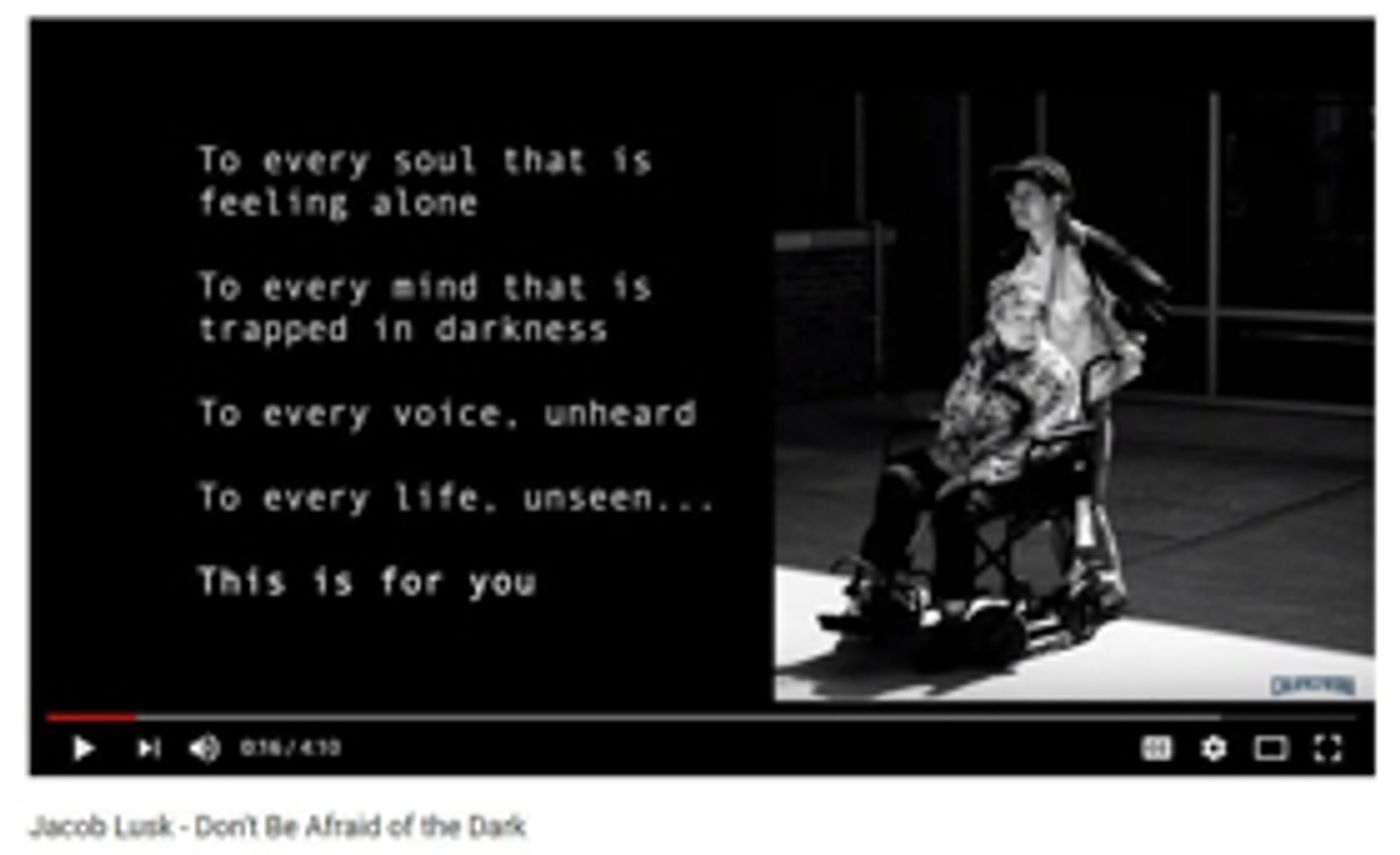 American Idol Finalist Jacob Lusk Releases DON'T BE AFRAID OF THE DARK Video American Idol Finalist Jacob Lusk Releases DON'T BE AFRAID OF THE DARK Video Image