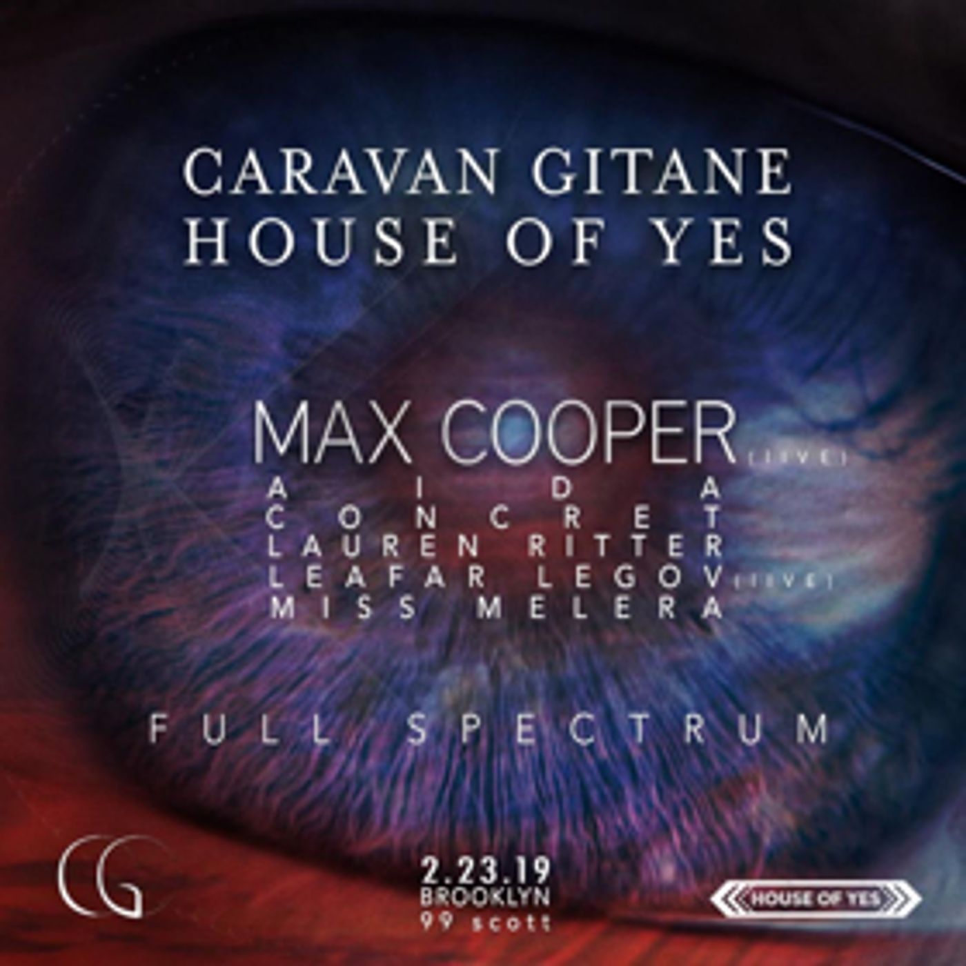 Caravan Gitane and House of Yes Present 'FULL SPECTRUM'  Image