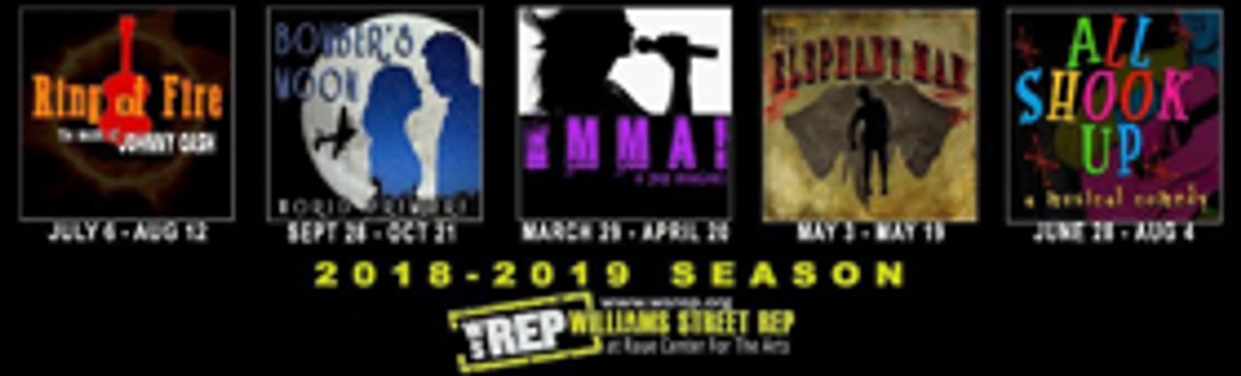 Williams Street Repertory Announces Thrilling Lineup for 2018 - 2019 Season Williams Street Repertory Announces Thrilling Lineup for 2018 - 2019 Season Image