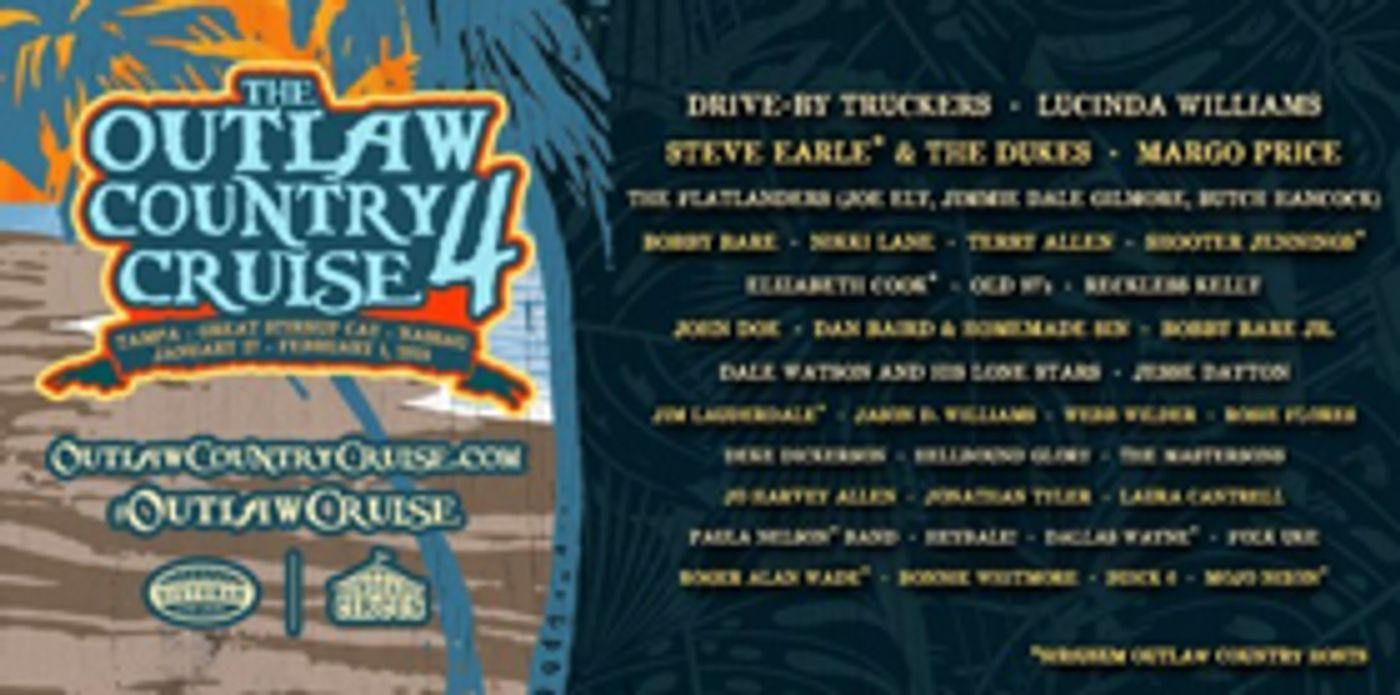 Lineup Announced for 2018 Outlaw Country Cruise 4  Image