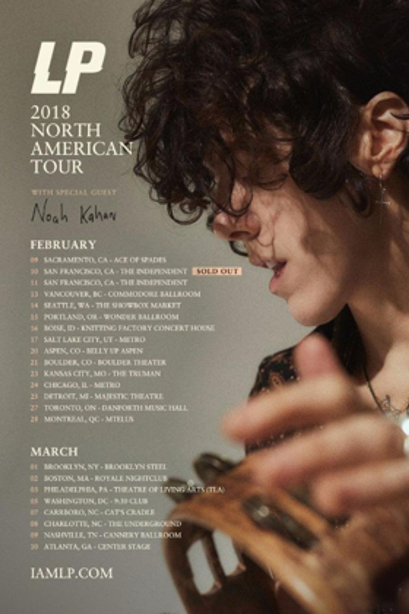 LP Announces North American Headline Tour; Tix On Sale Now LP Announces North American Headline Tour; Tix On Sale Now Image