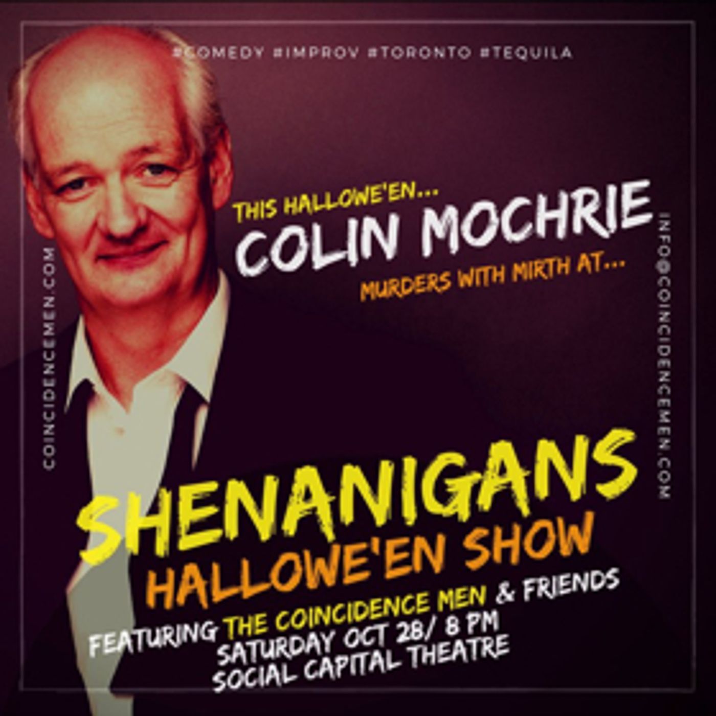WHO'S LINE's Colin Mochrie Joins The Coincidence Men for Halloween SHENANIGANS  Image