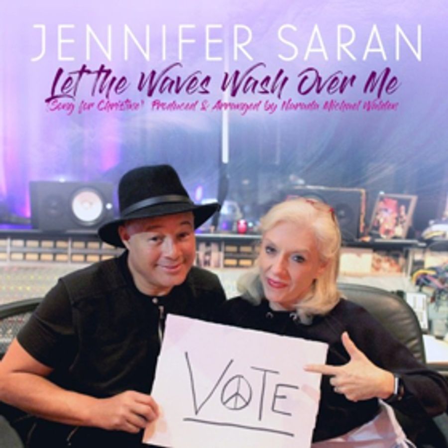 Jennifer Saran Issues a Heartfelt Plea to Voters with LET THE WAVES WASH OVER ME (SONG FOR CHRISTINE) Image