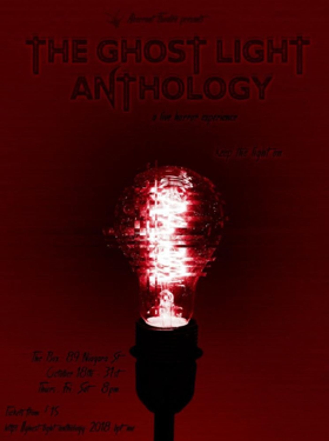 Aberrant Theatre to Launch THE GHOST LIGHT ANTHOLOGY This Halloween Season  Image