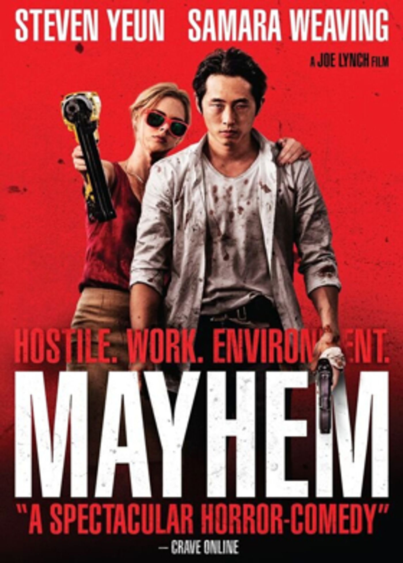 Steven Yeun Stars in MAYHEM Available on HD 4K/Blu-ray Combo, Blu-ray and DVD Today Steven Yeun Stars in MAYHEM Available on HD 4K/Blu-ray Combo, Blu-ray and DVD Today Image