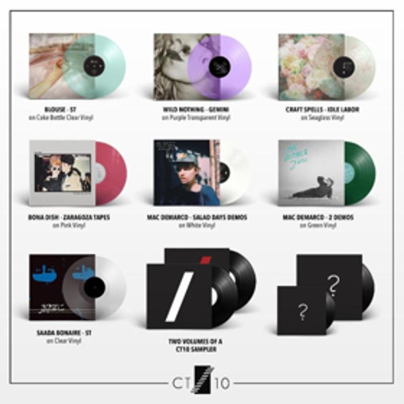 Captured Tracks Turns 10! Announce Limited Represses for Mac DeMarco, Wild Nothing, Blouse, Saäda Bonaire, & More Captured Tracks Turns 10! Announce Limited Represses for Mac DeMarco, Wild Nothing, Blouse, Saäda Bonaire, & More Image