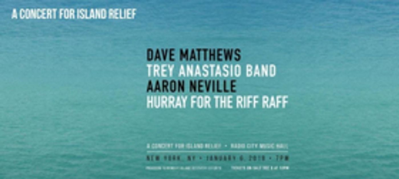 Radio City Music Hall Presents A CONCERT FOR ISLAND RELIEF  Image