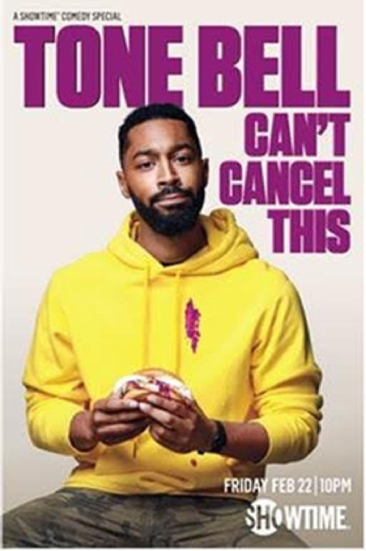 Showtime Presents Comedy Special, TONE BELL: CAN'T CANCEL THIS  Image