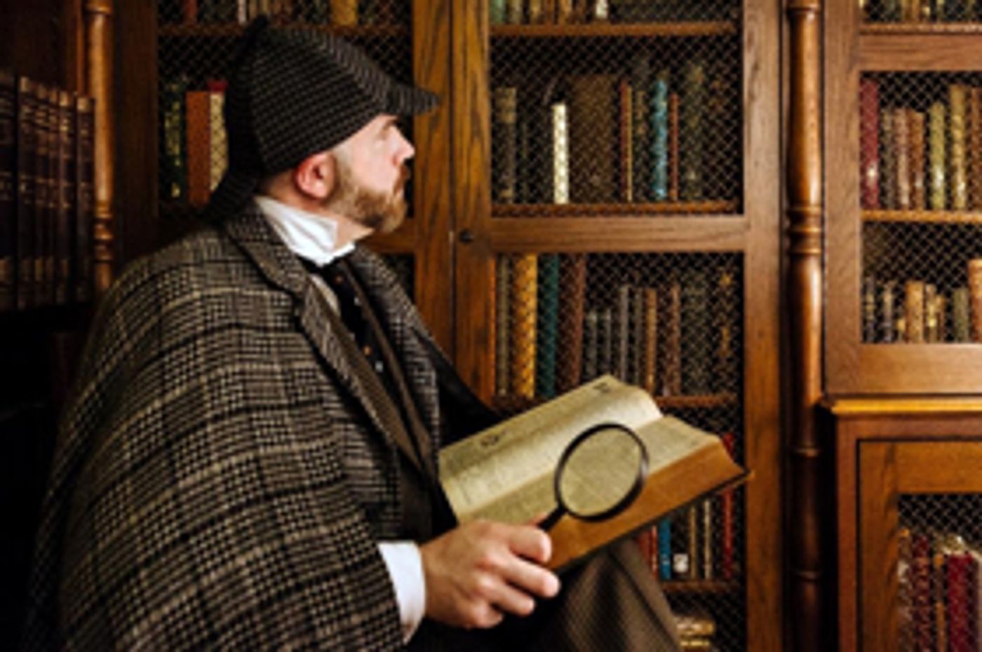 Sherlock Holmes Adventure HOLMES AND WATSON at the Alley Theatre  Image